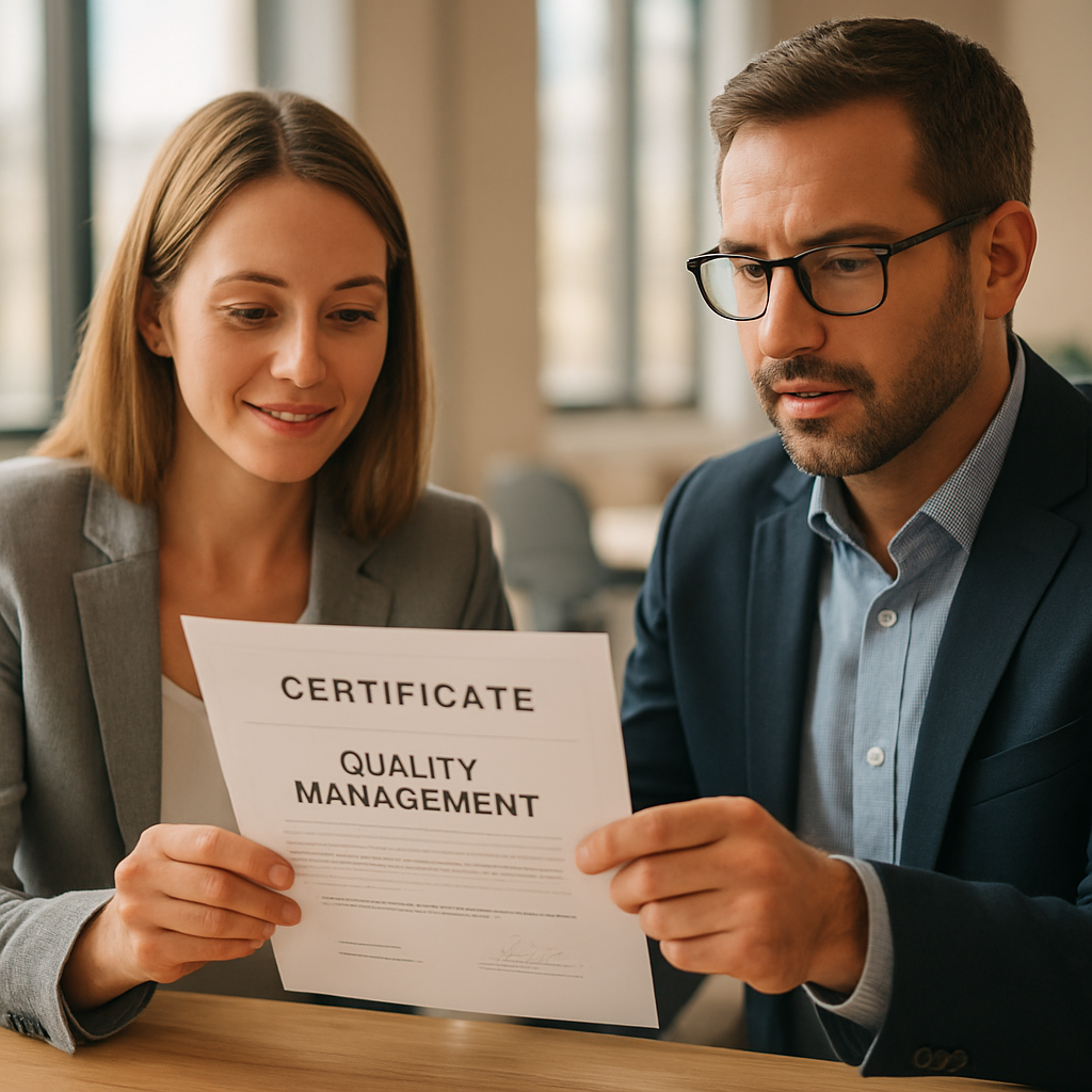 Ilustración del artículo: ¿Qué necesita una empresa para certificar ISO 9001?